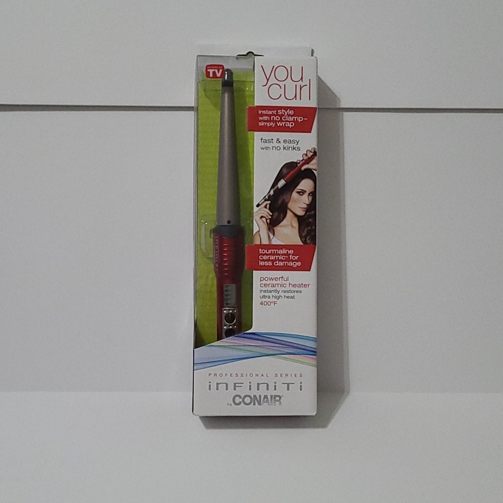Infiniti by Conair You Curl Ceramic Wand NIB